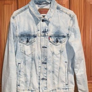 Levi’s bleached denim jacket